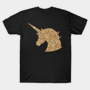 Gold Unicorn T-Shirt
